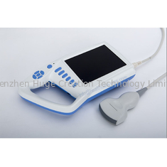 Cina Mesin USG Ponsel Putih Vet Palmtop Ultrasound Scanner 7 Inch TFT LCD USB 2.0 pemasok