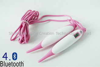 Cina Bluetooth 4.0 Skip Smart Jump Rope Quantum Health Analyzer With Black And Pink pemasok