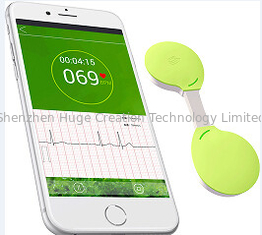 Cina Single channel Mobile Ultrasound Machine bluetooth mini ECG holter dengan android 4.0 dan IOS systerms pemasok