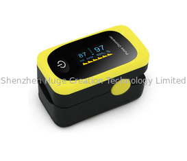 Cina warna LED kuning ungu layar secara otomatis mematikan ujung jari oksimeter pulsa TT-304 pemasok