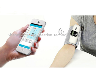 Cina APP operasi ponsel pintar Bluetooth lengan Ambulatory tensi darah pemasok