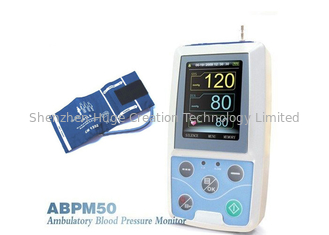 Cina NIBP genggam / SpO2 24 Jam Ambulatorial Digital Monitor Tekanan Darah pemasok