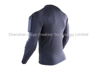 Cina Lengan Panjang Tight Shirt Sport Fitness T-Shirt Kering Cepat untuk Pria pemasok