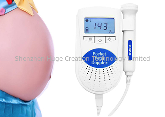 Cina Sonoline B CE FDA Prenatal Fetal Doppler 3Mhz Probe Back light Digunakan Home Pocket Heart Rate Monitor pemasok