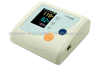 Cina Pengukur tekanan darah Digital portabel, satu-tombol Desktop Sphygmomanometer elektronik pemasok