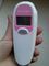Ukuran Mini portabel warna pink kehamilan monitor jantung bayi, doppler janin saku pemasok