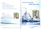 Portabel Alkaline Water Ionizer Dengan 5/3 Pelat Elektroda pemasok