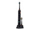 Recharable electric sonic toothbrush with timer function in black or white color pemasok
