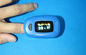 Ukuran Mini biru Handheld ujung jari Pulse oksimeter Untuk Bayi Penggunaan Home pemasok