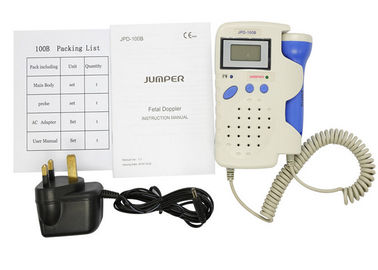 Cina Jumper Handheld Pocket Digital Fetal Doppler JPD-100B 2.5MHz Home Gunakan Monitor Detektor Heart Rate Bayi dengan Rechargeable. Distributor