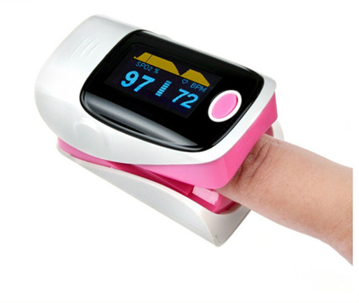 Digital color display finger pulse oximeter YK - 80 for SPO2 and pulse check