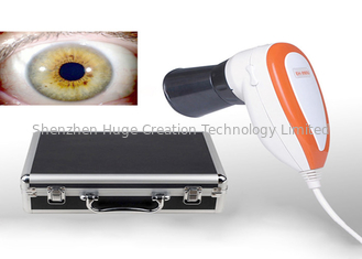 Cina Mesin Uji Kesehatan Quantum 5MP USB Iriscope Iris Analyzer Iridology camera dengan software Pro Iris pemasok