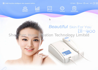 Cina 8MP High Resolution Digital Multifungsi UV Skin Analyzer kompatibel dengan windows 10 pemasok