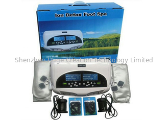 Cina Dua layar LCD warna putih Warna Dual menggunakan mesin detox foot spa 110-240V pemasok