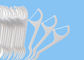 50pcs Oral bersih dibuang Waxed Floss Picks Gigi Tusuk gigi Interdental Brush pemasok